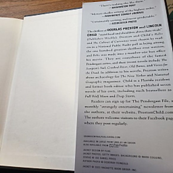 Hardcover Book Like New, Bloodless - Picture 4 of 6